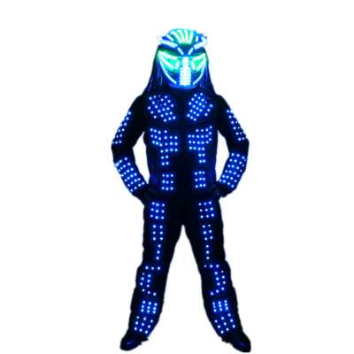 New arrived LED Costume Clothes Festive Party Supplies Luminous Glowing Suits / Stage Performance Clothing / Robot Costume